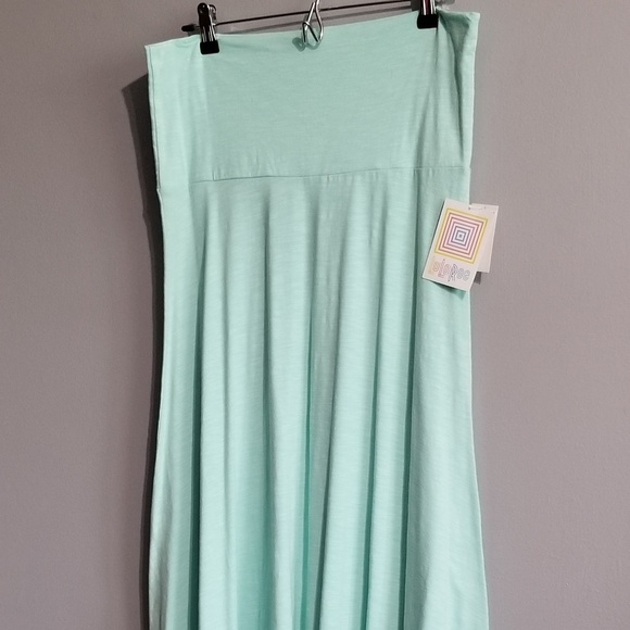 LuLaRoe Dresses & Skirts - Lularoe Maxi Skirt‎ Mint Green NWT - L